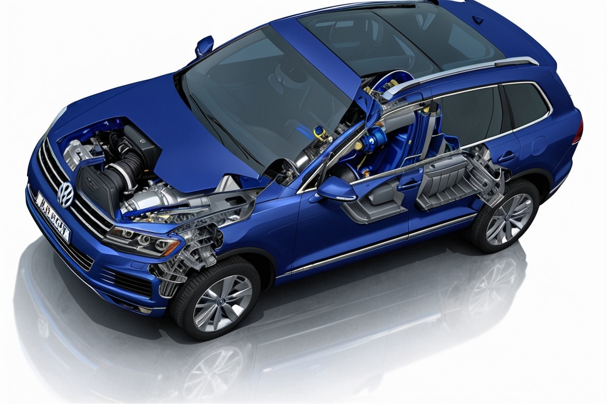 ремонт диагностика volkswagen touareg