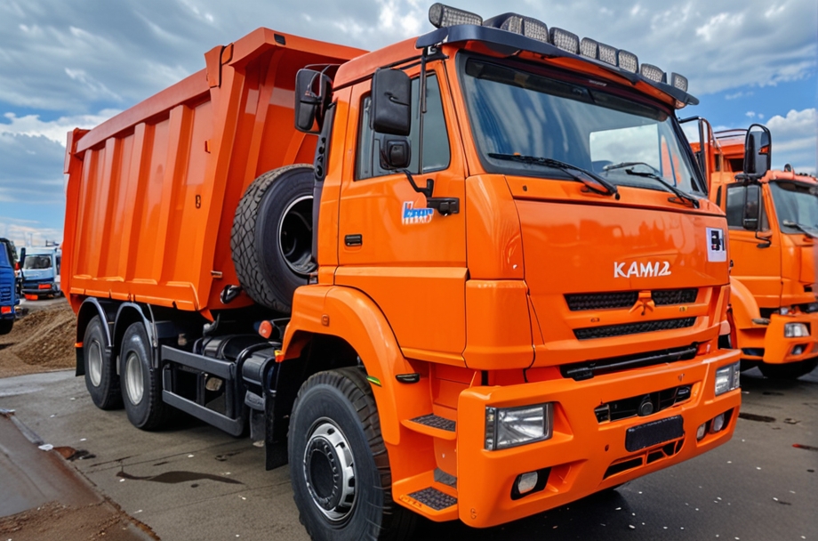 обзор на самосвал КАМАЗ-6520