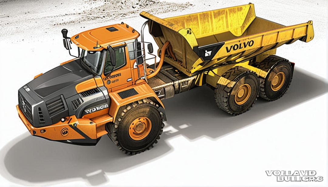 Сочленённый самосвал Volvo А60Н