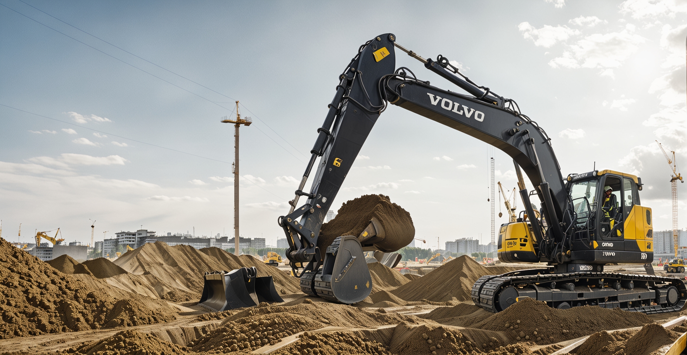 Гусеничный экскаватор Volvo EC500