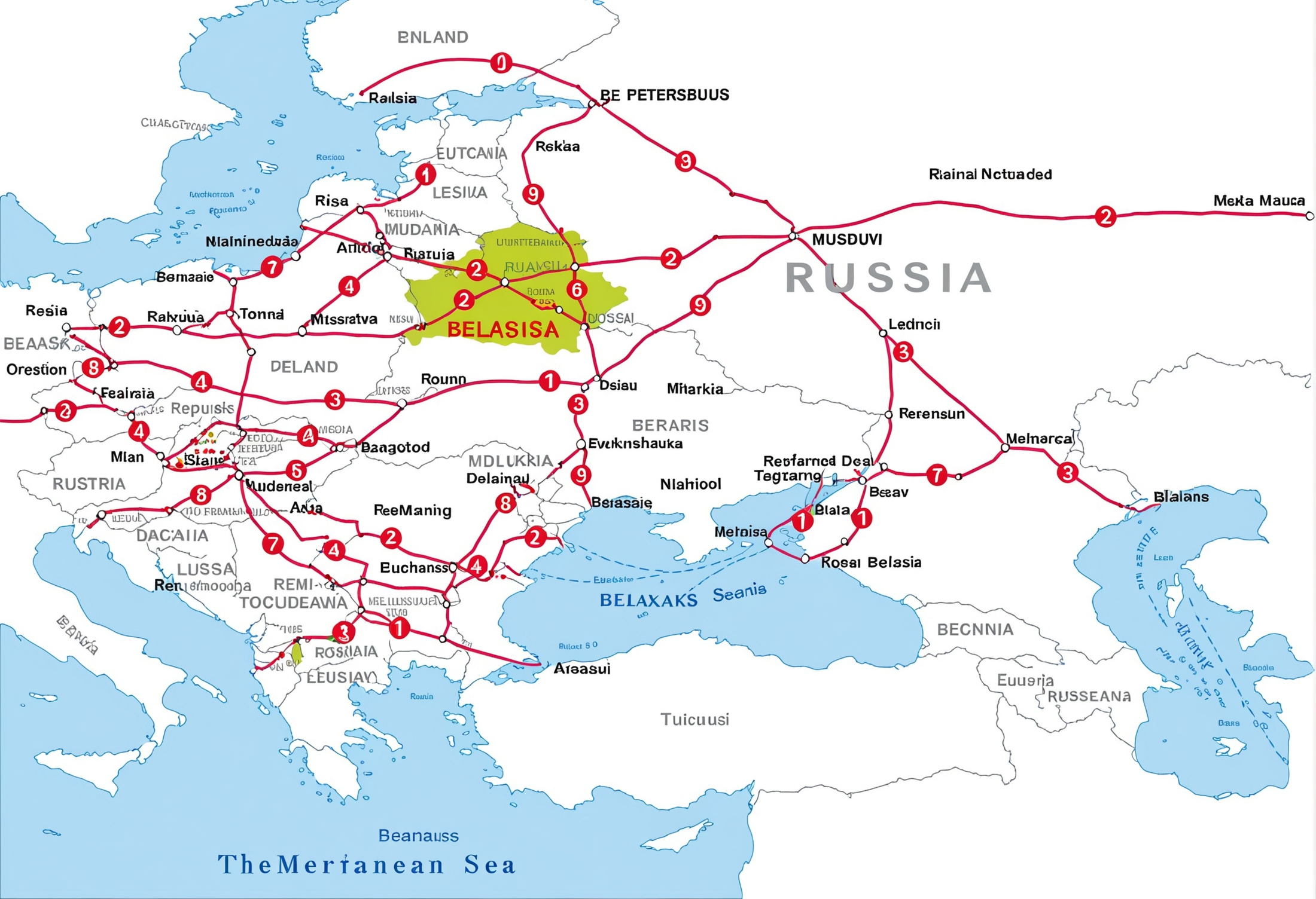 How to deliver cargo from Europe to Russia by motor transport
